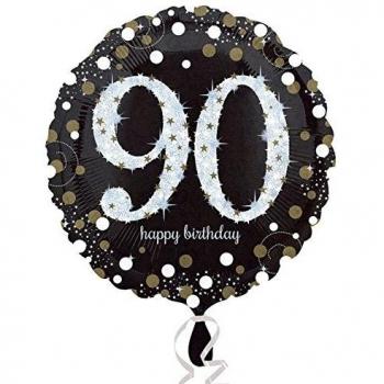 Amscan – Globos (3374301 Lámina de 90º cumpleaños