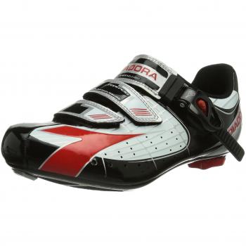 Diadora TORNADO - Zapatillas de ciclismo de material sintético para mujer, color negro, talla 39