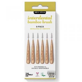 The Humble Co Cepillo Interdental Bambu Talla 4 Amarillothe H 1 Unidad 300 g