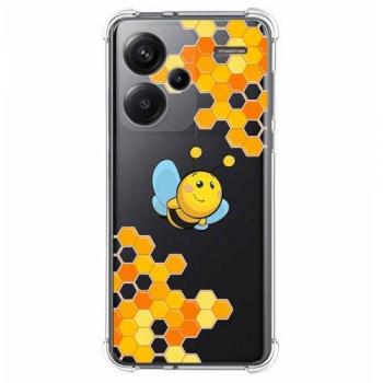 Funda Silicona Antigolpes con Diseño de Abeja para Xiaomi Redmi Note 13 Pro+ Plus 5G