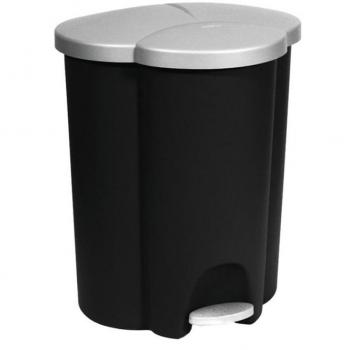 Conjunto de cestas para segregar Curver TRIO 17 + 17 + 6 L, capacidad total de 40 litros, diseño apilable, fabricadas en plástico resistente y fácil de limpiar, ideales para la separación de residuos