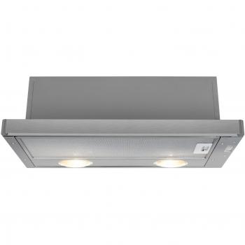 Campana Beko HNT61210X semintegrada (extraíble) 280 m³/h acero inoxidable