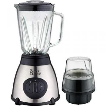 Mezclador de acero inoxidable y cristal con molinillo, 1000 W