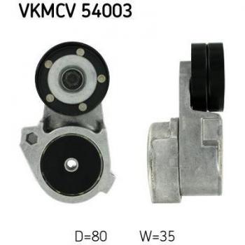 Tensor de correa, correa acanalada en V SKF VKMCV 54003