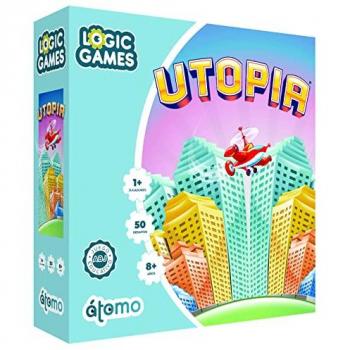 Juego de Lógica Utopia - Juego para 1 Jugador a Partir de 8 años, Dimensiones: 215x225x48 Cms., Fomenta el razonamiento, lógica y atención