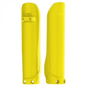 Protectores de Horquilla Polisport Amarillo para Husqvarna TC/FC 2016-2020, Fabricados en Polipropileno Resistente a Impactos