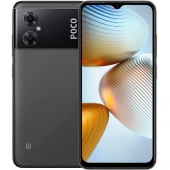 Teléfono Xiaomi Poco M4, Banda 5g. Color Negro (Black), 128 GB de Memoria Interna, 6 GB de RAM, Dual