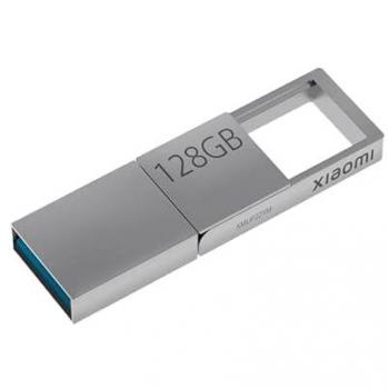 Pendrive Xiaomi Doble Interfaz 128 GB - USB-A y USB-C - Velocidad 150 MB/s - Diseño Metálico Color Plata