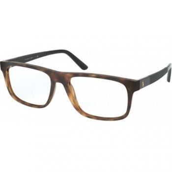 Polo Ralph Lauren PH2218 5003 Men's Square Havana Eyeglasses