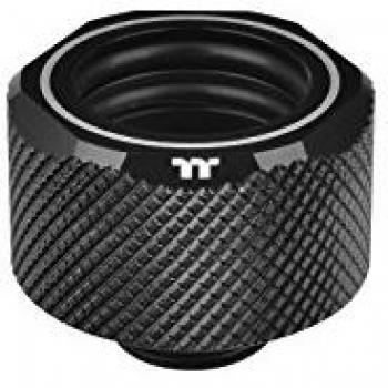Thermaltake 16 mm Pacific C-PRO G1/4 PETG Tube OD Compression Fitting - Black