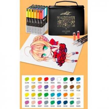 Estuche 36 Rotuladores Acrílicos Gama Artist