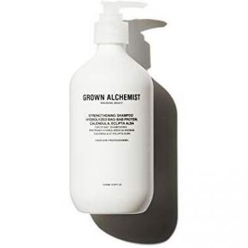 Grown Alchemist Strengthening Shampoo 0.2 with Hydrolyzed Baobab Protein, Calendula, and Eclipta Alba - 500 ml