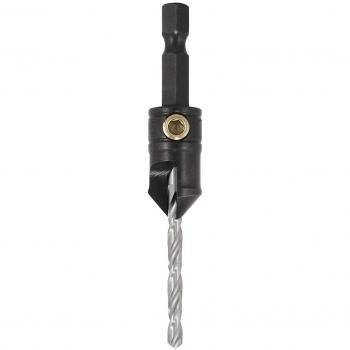 Broca Avellanadora Trend Snappy para Tornillos de Madera Tamaño 12 con Broca de 9/64 y Ajustable de 3.5mm