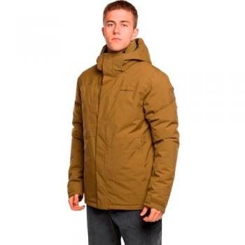 Chaqueta Impermeable Insulada de Hombre Balerna Termic Marrón XL Trangoworld