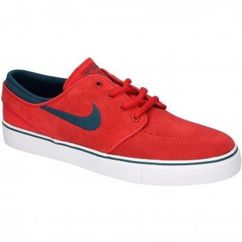 Nike Stefan Janoski (gs), Zapatillas de Skateboarding Para Hombre, Rojo (Rojo (University Red/Midnight Turq-White)), 39 EU