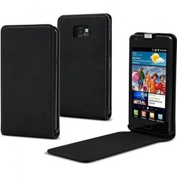 Muvit MUSLI0011 - Funda para smartphone Samsung I9100 Galaxy S II, color negro