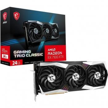 MSI Radeon RX 7900 XTX Gaming Trio Classic 24GB GDDR6 Tarjeta Gráfica - PCIe 4.0, HDMI 2.1, DisplayPort 1.4, 384-bit