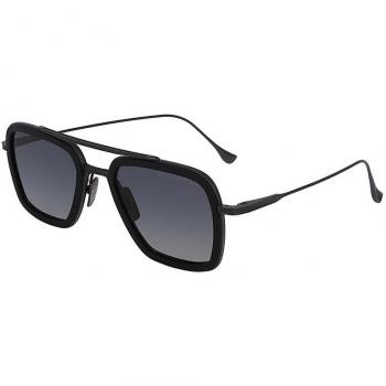 Dita Flight.006 Matte Black/Dark Grey Sunglasses, Black Unisex, Size: 52 MM