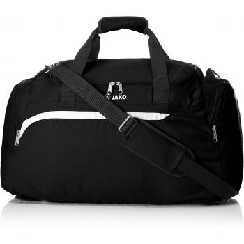 Jako Sporttasche Performance - Bolsa de deporte, color negro / blanco / gris, talla 60 x 30 x 30 cm