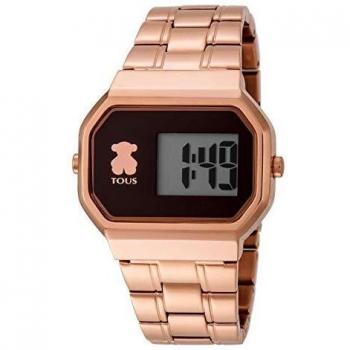 Reloj TOUS D-Bear Digital de acero IP rosado Ref:600350305
