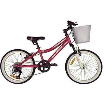Umit 20 Diana Bicicleta Pulgadas con Cambio y Suspension, Unisex niños, Rosa