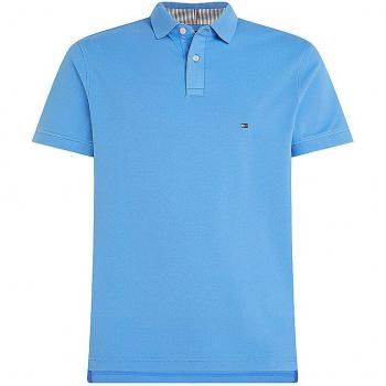 Polo Tommy Hilfiger con bandera bordada yfección en algodón orgánico para Hombre