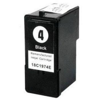 Cartucho de Tinta Negro Compatible Lexmark 4 / 18C1974E