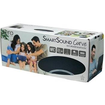 Mediacom SmartSound sistema audio portátil Curve Bluetooth/NFC ranura microSD Color Negro