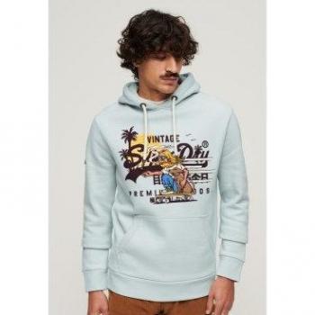 Superdry Sudadera con Capucha LA VL Graphic