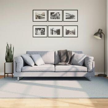Alfombra corta Hal suave y lavable azul 160x230 cm