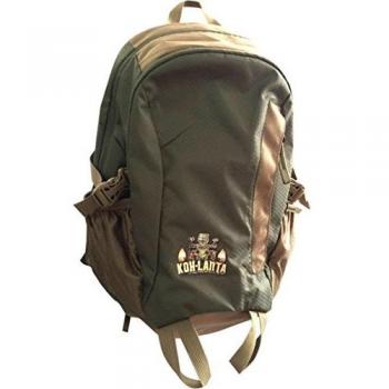 Koh Lanta 20L Hiking Backpack - Brown and Green - Ideal for Camping - Reinforced Back