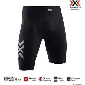 X-Bionic Malla Corta Twyce G2 Run Hombre Negro