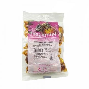 Caramelos de Miel y Jengibre 100g Hispamiel