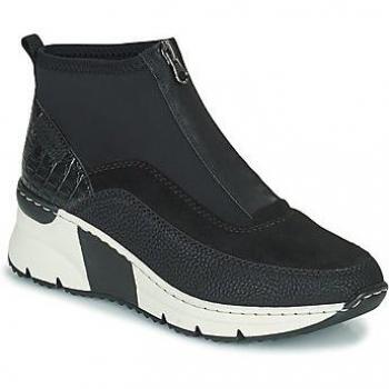 Botines Rieker N6352-00 para mujer en color negro