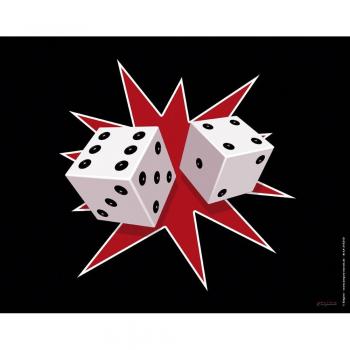 Fuzzy Dice - Mousepad 7 