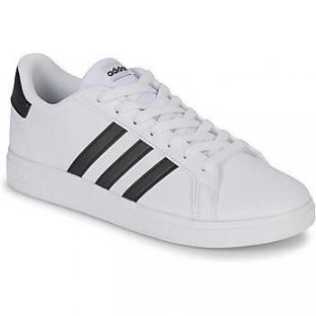 Adidas Grand Court 2.0 Kids Lace-Up Trainers - White