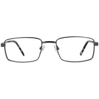 Gafas Anti-Azules Rectangulares Montuta Completa Metálico Gunmetal Armazones para Hombre - SmartBuy Collection