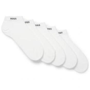 Calcetines Tobilleros BOSS para Hombre - Pack de 5 Pares, Algodón, Talla 43-46, Homewear