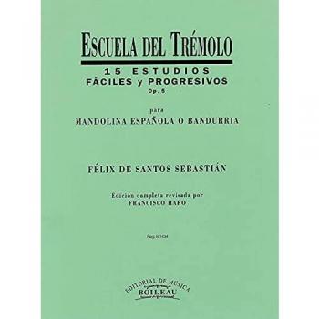 15 Estudios fáciles y progresivos de Mandolina, Bandúrria y Laúd