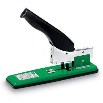 Lebez 7777 - Grapadora manual, negro y verde