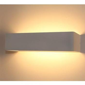 Aplique de Pared LED Zintia 5W 275LM 3000K Alta Calidad IP20 Acrílico Blanco
