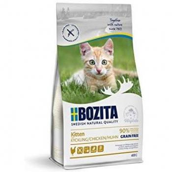 Alimento Completo Sin Cereales Bozita Kitten con Pollo - 400 g