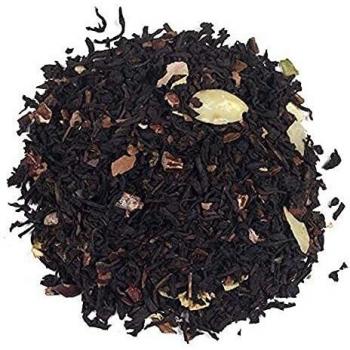Aromas de Té - Té Negro Praliné Potente Antioxidante Natural/Té Negro Estimulante y Regulador de Azúcar Praliné Cultivo Ecológico/Té Negro Ecológico, 50 gr