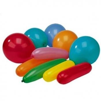 PAPSTAR 18651 Globo de Aire, látex, 2 x 15 x 22 cm, 20 Unidades