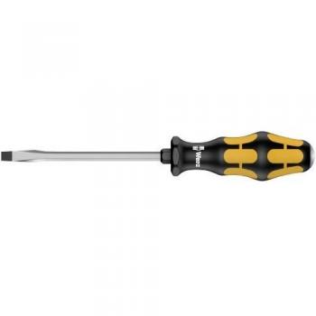 Wera 932A SB Kraftform Plus Chisel Driver Screwdriver with 9mm Slotted Tip and 150mm Shaft
