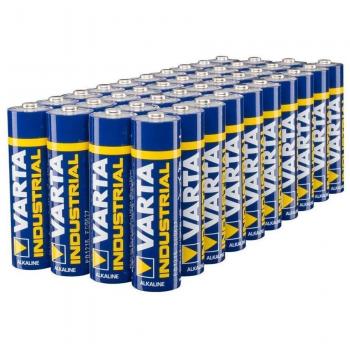 Pilas Varta Industrial Pro AA Alcalinas LR06 Caja de 40 Unidades