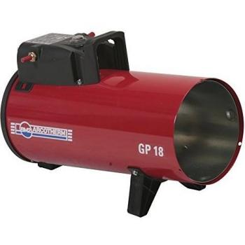 Calefactor Industrial de Gas Kekai GP18M 42,5x18x28 cm con Ventilador Eléctrico Incluido