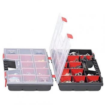 Caja Organizadora Kistenberg Nor Duo 40, dimensiones 130x290x390 mm, con separadores de plástico