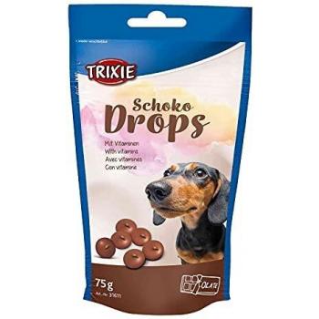 Trixie Schoko Drops, Chocolate, Vitaminados, 75 g