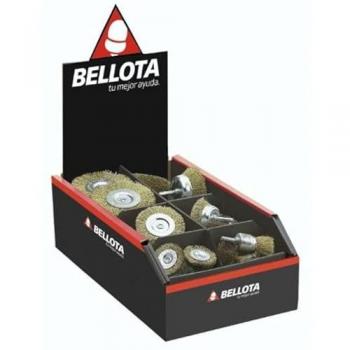 Expositor de Cepillos de Bricolaje de Acero Bellota - 36 Unidades